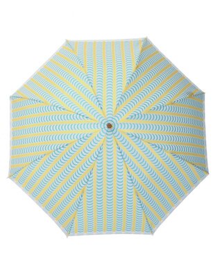 槇田商店 Stig Lindberg DRAPES グリーン 折りたたみ傘 緑