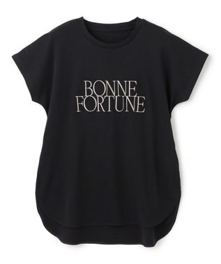 UNFILO 【新色追加】BEAUTY FORM-Tコットン ロゴフレンチT [NEW]ブラック