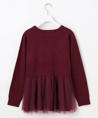 ANY SIS 【2SET】チュールインナー ツイン ボルドー