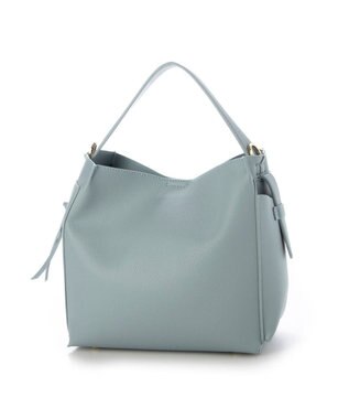 UNBILLION カシュカシュ cachecache / ミニトート付サイドポケット2wayトーバッグ サックスブルー