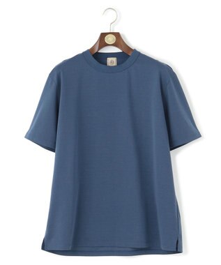 J.PRESS MEN 【KING SIZE】【UVカット / 接触冷感 / 吸水速乾 / ビジネス対応】【J.PRESS PREMIUM JERSEY】ポンチクルーネック  Tシャツ ブルー系