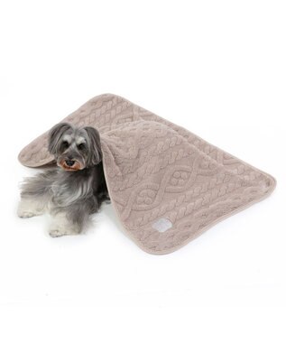 PET PARADISE ペットパラダイス ブランケット 《アラン柄》 90cm×60cm アラン柄
