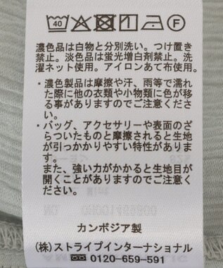 AMERICAN HOLIC 楊柳バンドカラーシャツ Mint