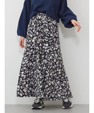 AMERICAN HOLIC サラックールギャザースカート Leopard