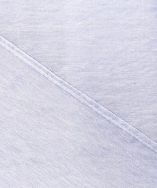 UNFILO ヴィンテージシアー ギャザーブラウス ライトブルー