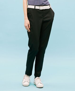 23区GOLF 【WOMEN】【撥水/ストレッチ】スケトラドビーストレッチ ベーシック パンツ ネイビー系