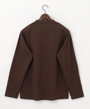 JOSEPH ABBOUD MOUNTAIN 【UNISEX】オーガニックコットン天竺 Tシャツ ダークブラウン系