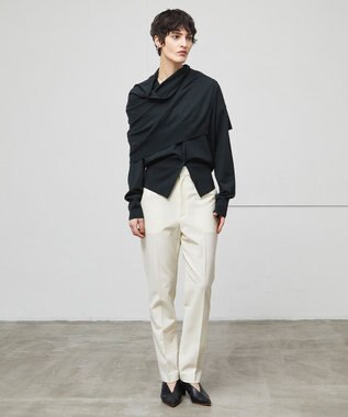 BEIGE， 【洗える】LA MONNAIE / ショールニット F Green