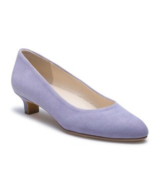 REGAL FOOT COMMUNITY 【リーガルレディース】F23R ローヒールパンプス パンプス ライトブルースエード