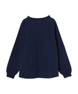 CRAFT STANDARD BOUTIQUE ミニ裏毛ロゴロンTee Navy
