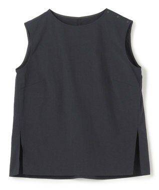 uncrave 【撥水・洗濯機洗い可】ライトプルーフナイロン ブラウス（uncrave WHITE） ブラック