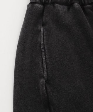 WEGO 【ウエストゴム】カーブデザインスウェットパンツ スミクロ