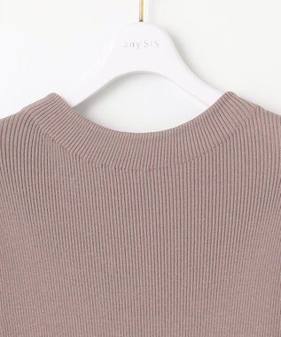 ANY SIS 【2SET】シャギー ニット × ワンピース セット モカピンク