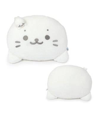 Mother garden しろたん ちょこんと 膝上クッション 33cm -