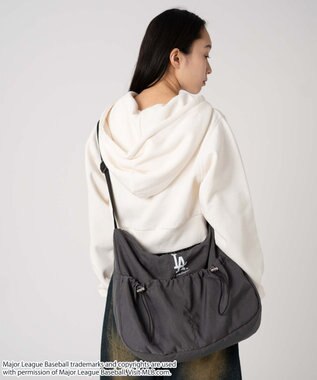 WEGO 【ユニセックス着用ITEM】別注MLBドロストポケットショルダー グレー