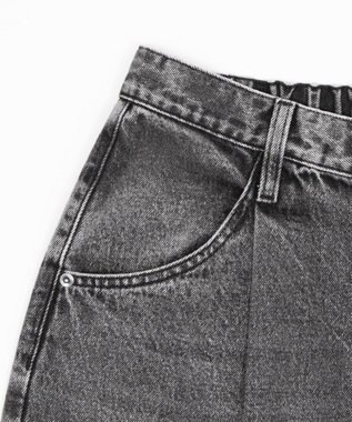 WEGO タックワイドストレートデニム デニムブラックソノタ