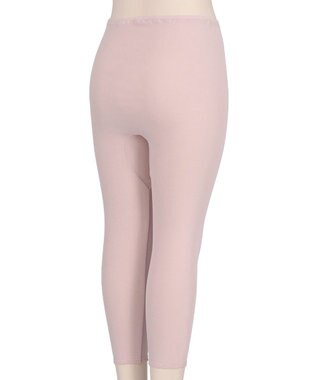 Wing インナーボトム 綿100％(身生地) 接触冷感 【綿100％ シャリ感タイプ】 7分丈 春 夏 ER6763 ウイング／ワコール ピンク