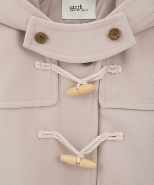 earth music&ecology ダッフルコート Light Beige