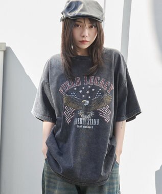 WEGO ヴィンテージウォッシュグラフィックBIGT 柄3