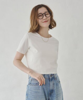WEGO 【7色/SMLサイズ展開】コンパクトフィットT ホワイト