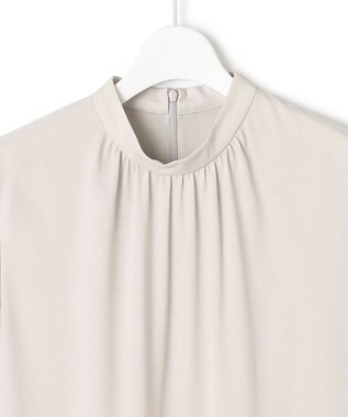 23区 【洗える】クリスタルアムンゼン ワンピース ベージュ系