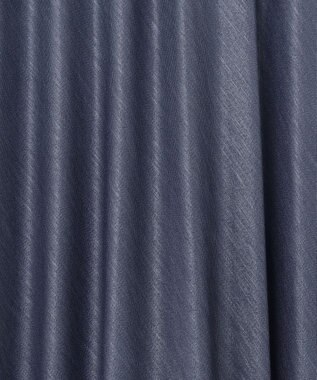 J.PRESS LADIES S 【洗える】Mistyスラブツイル プリーツ スカート ネイビー系