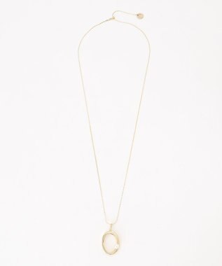 ANY SIS ドロップメタルネックレス ゴールド