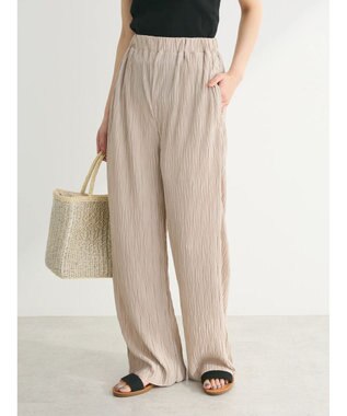 Green Parks ・ＳＵＧＡＲ　ＳＰＯＯＮ＜ＣＯＯＬ＞プリーツカットパンツ Gray Beige