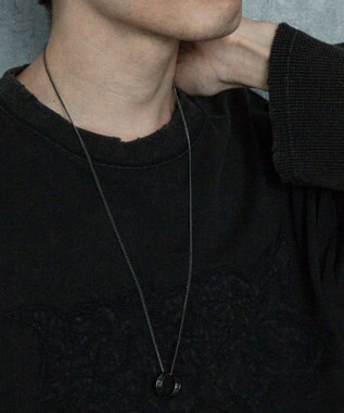 WEGO Mモチーフロングチェーンネックレス 柄6