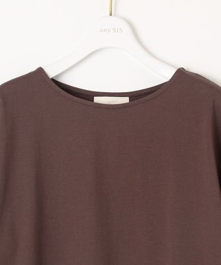 ANY SIS レースコンビ Tシャツ ブラウン