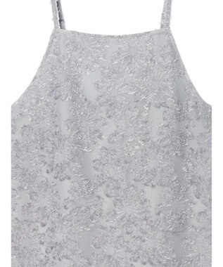 earth music&ecology フラワージャガードキャミワンピース Gray