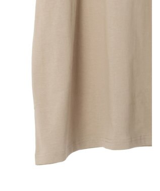 CRAFT STANDARD BOUTIQUE モックネックリングドットチュニック Gray Beige