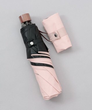 AURORA 【WEB限定】 晴雨兼用傘（折りたたみ・大寸クイックオープン） ピンク