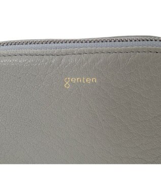 genten タスカ ポーチ ストーングレー