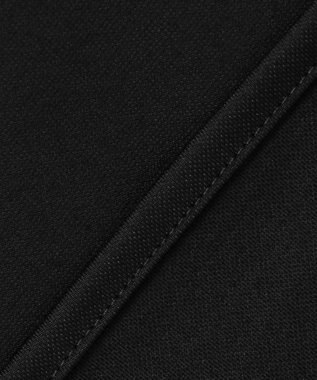 ICB 【洗える】 コンパクトモクロディ バンドカラーカットソー［アビガイルテープ］ ブラック系