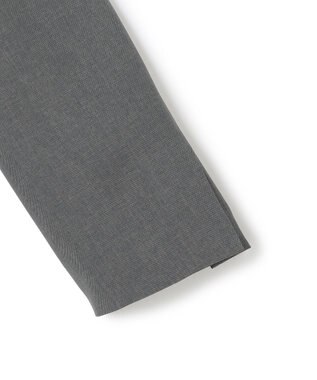 ICB 【WEB＆一部店舗限定】 SerikaWorsted トレンチ型ショートコート ミディアムグレー