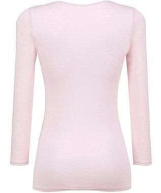 WACOAL あったかインナー 「天綿」を使用 しなやかでやわらかい あたたかくムレにくい 8分袖 長袖 【ふんわりあったか】 レディース CLD325 /ワコール シェルピンク