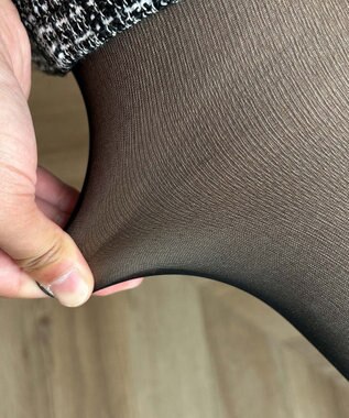 WEGO フェイクタイツ裏起毛 ブラック