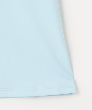 PW CIRCULUS 【UVカット / 吸水速乾 / 伸縮性抜群】【WOMEN】ポケットモック T ゴルフウェア レディース スカイブルー系