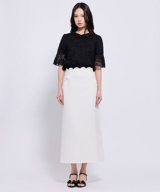 TOCCA VANILLA CLOUD スカート アイボリー系