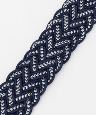 23区GOLF 【MEN】メランジラインメッシュベルト ネイビー系