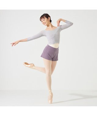 Chacott クールトップ パールグレー