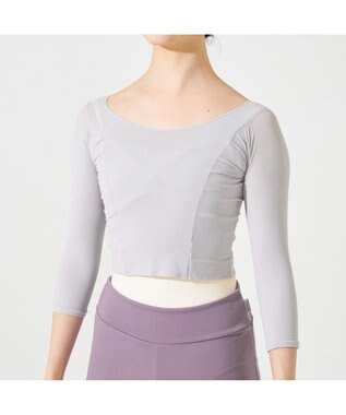 Chacott クールトップ パールグレー