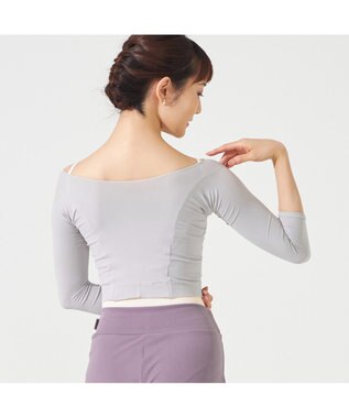 Chacott クールトップ パールグレー