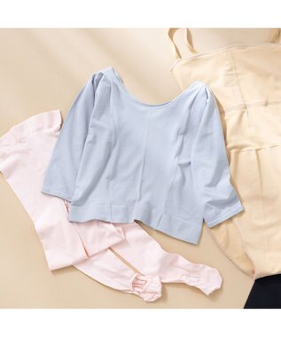 Chacott クールトップ パールグレー