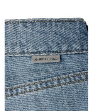 AMERICAN HOLIC ダメージデニムパンツ Light Indigo