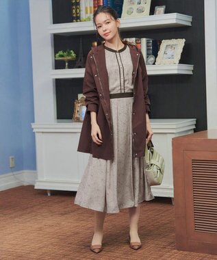 Tiaclasse 【新色追加・洗える・撥水】ドロストマウンテンパーカー ブラウン