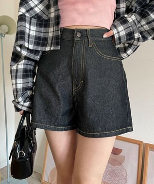 デニムショートパンツ