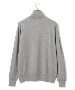 J.PRESS MEN 【ストレッチ性 / イージーケア】【FLEX YARN】タートルネックニット ライトグレー系