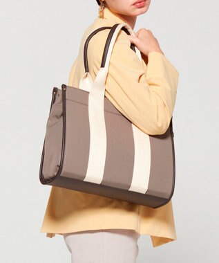 LA BAGAGERIE ロゴテープトートバッグ　Mサイズ